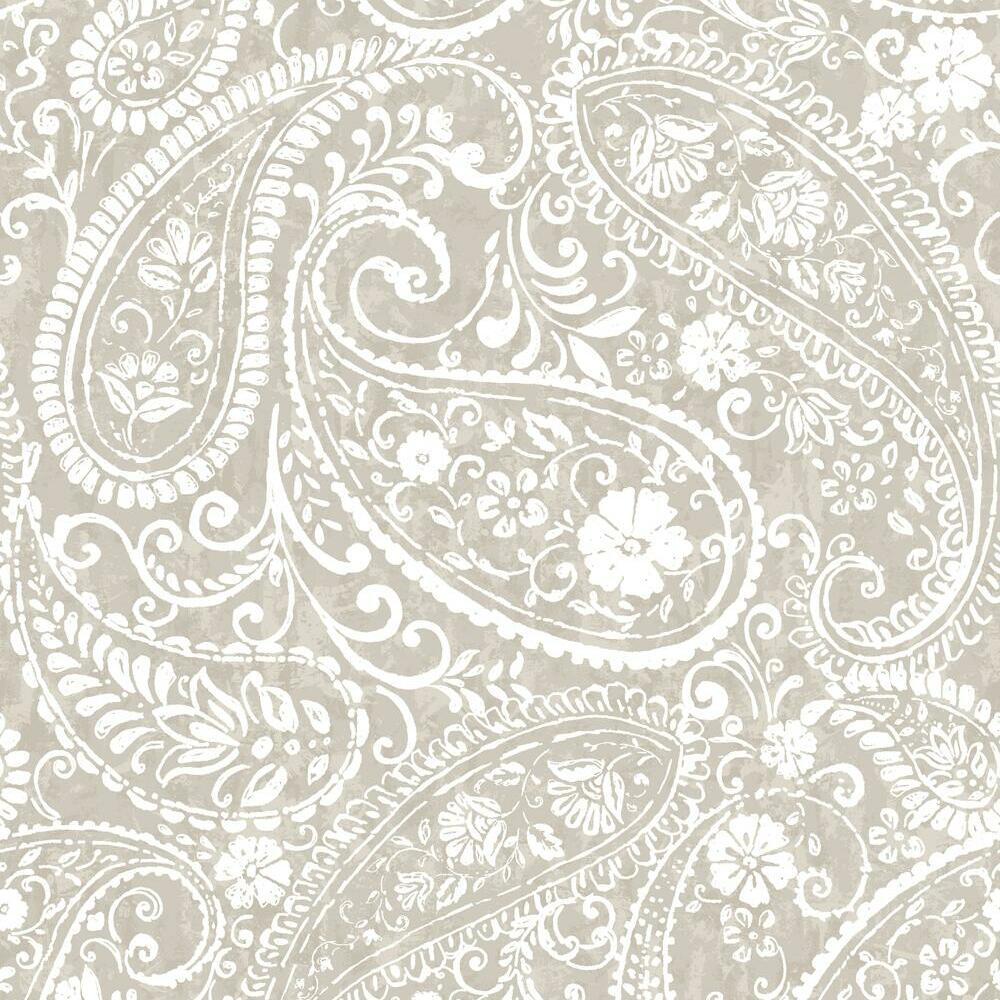 RoomMates RMK11580RL Paisley Prince Peel and Stick Wallpaper - Eade's Wallpaper