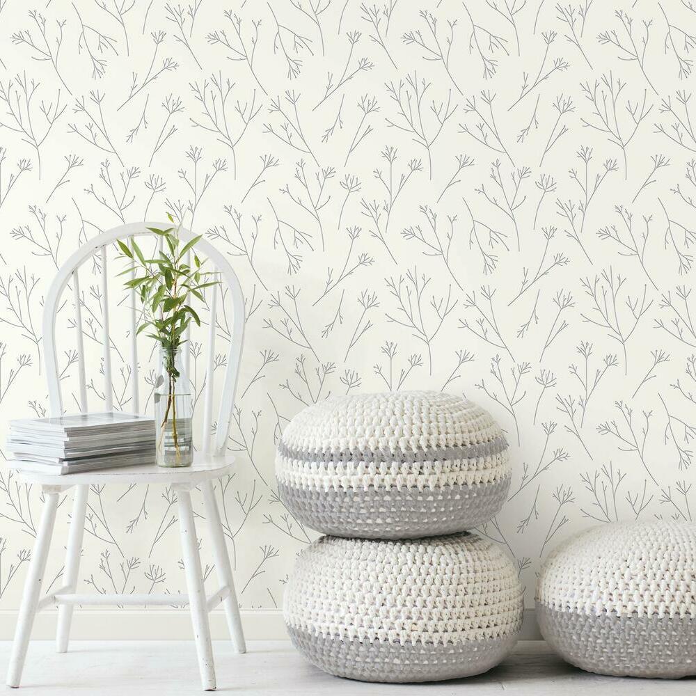 RoomMates RMK11678WP Twigs Peel and Stick Wallpaper - Eade's Wallpaper