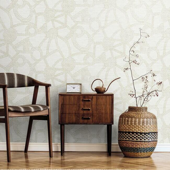 RoomMates RMK12234PL Nikki Chu Amhara Peel & Stick Wallpaper - Eade's Wallpaper