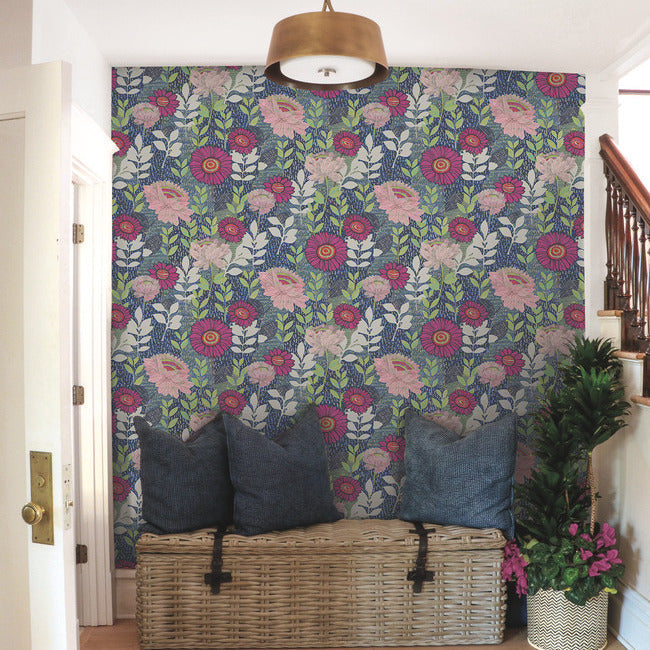 RoomMates RMK12575RL Tamara Day Botanical Garden Wallpaper - Eade's Wallpaper