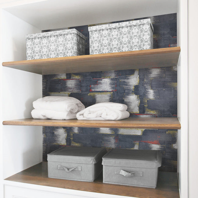 RoomMates RMK12528RL Tamara Day Modern Ikat Wallpaper - Eade's Wallpaper