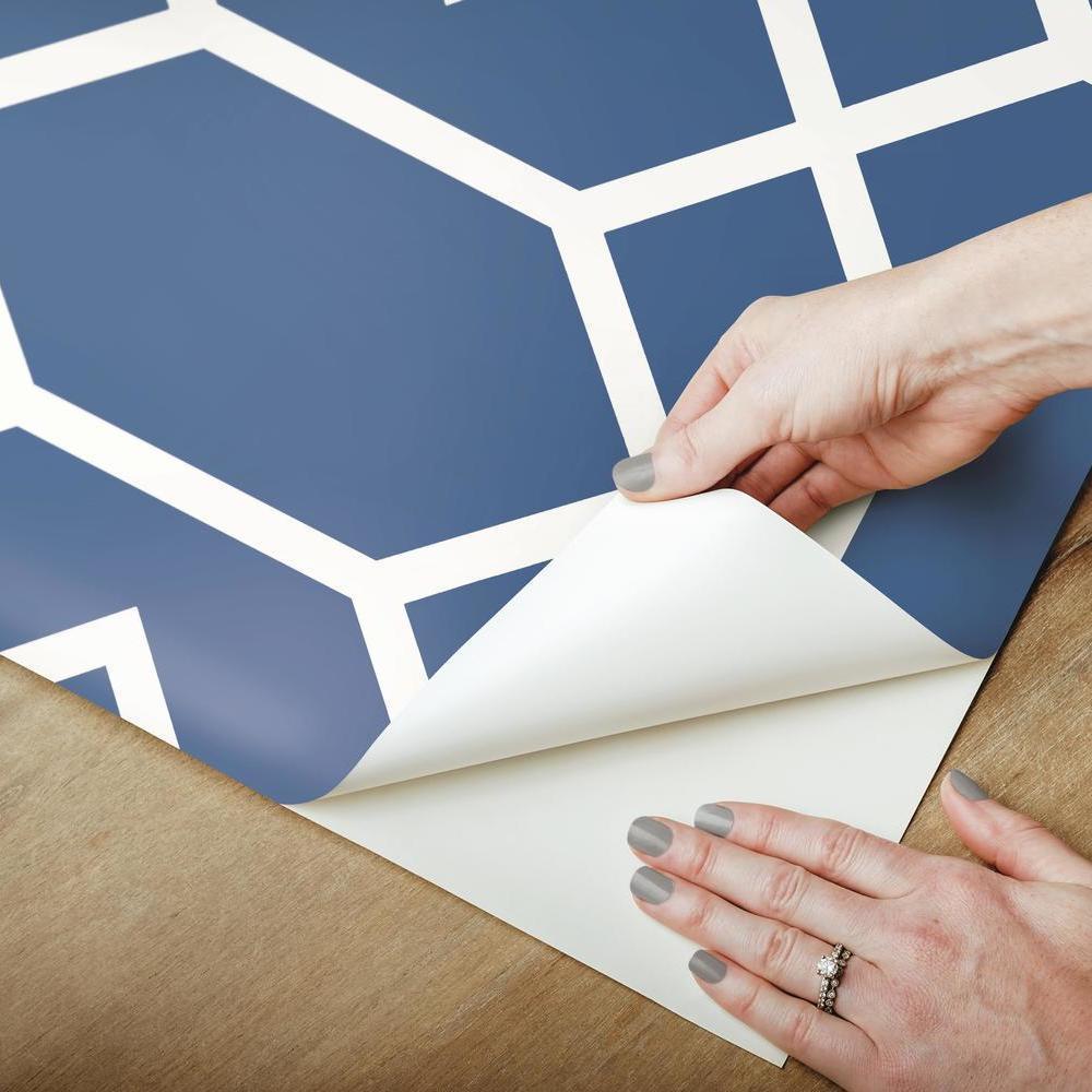 RoomMates RMK9065WP Modern Geometric Peel and Stick Wallpaper - Eade's Wallpaper