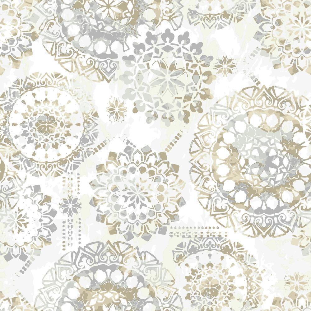 RoomMates RMK9122WP Bohemian Peel and Stick Wallpaper - Eade's Wallpaper