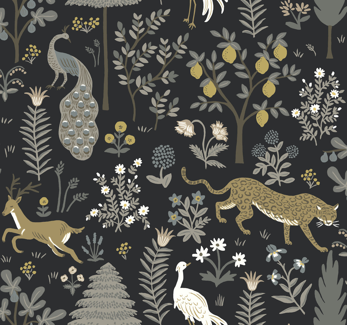 York RP7302 Menagerie Blue Wallpaper