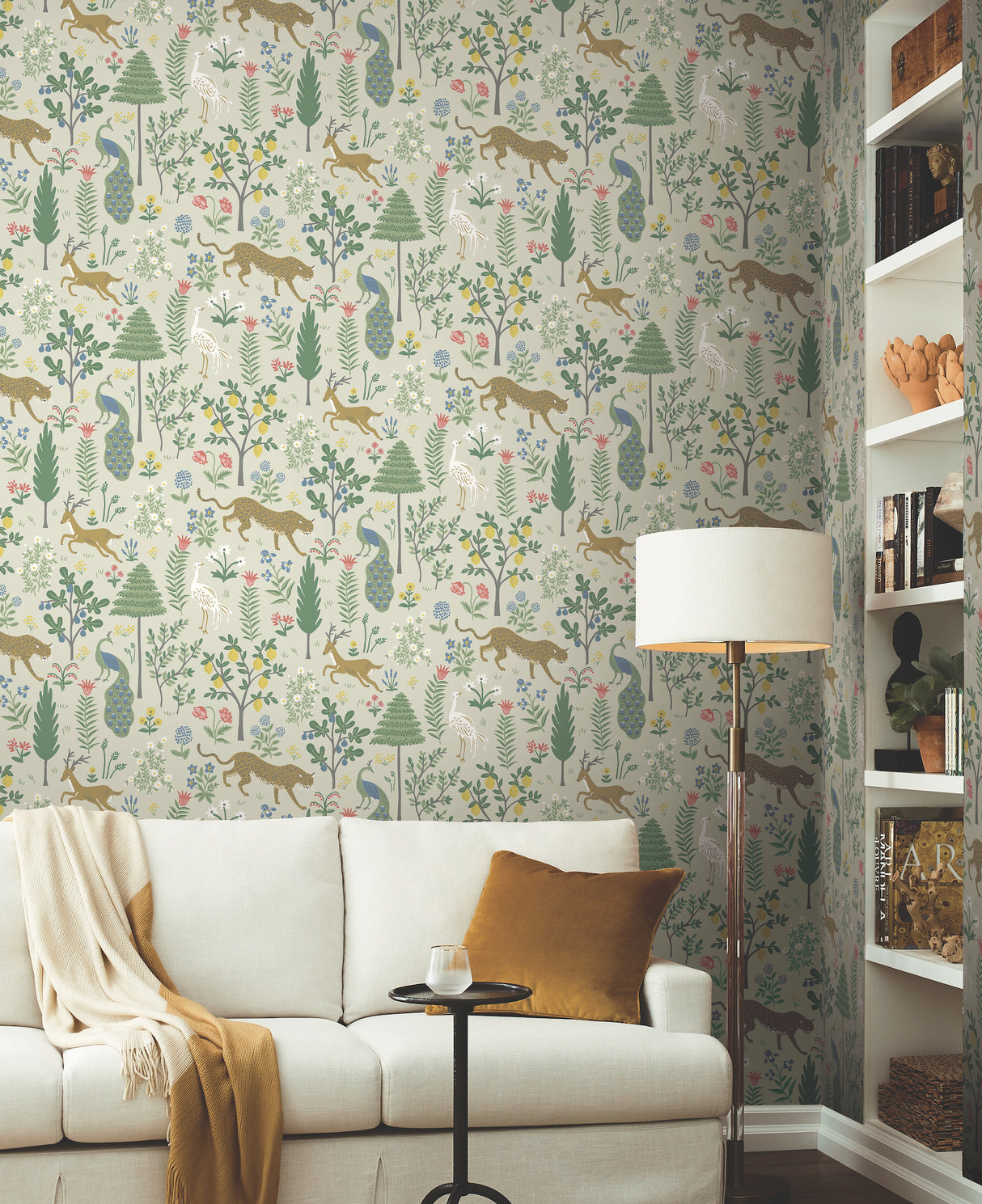 York RP7303 Menagerie Beige Wallpaper