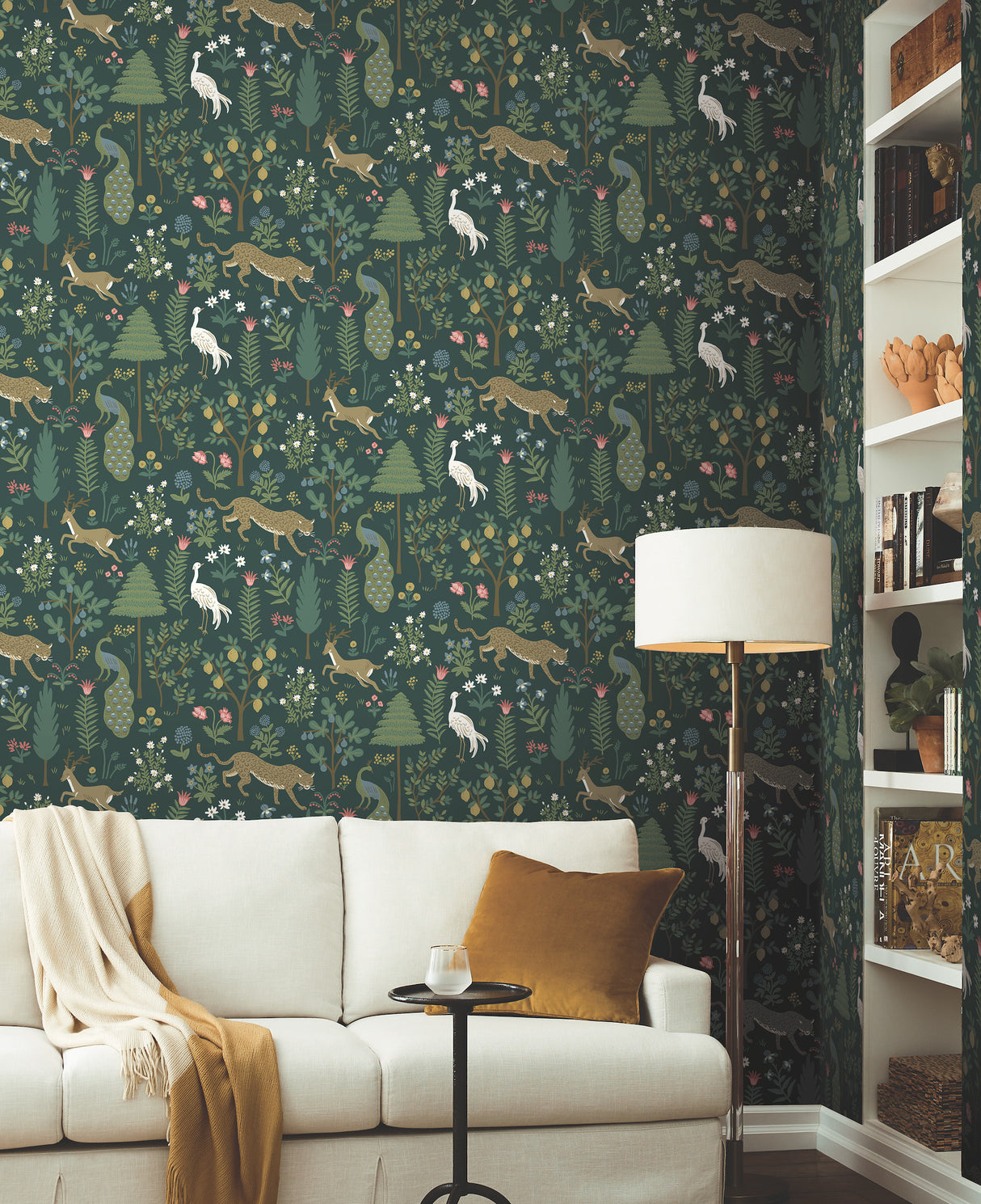 York RP7306 Menagerie Blue Wallpaper
