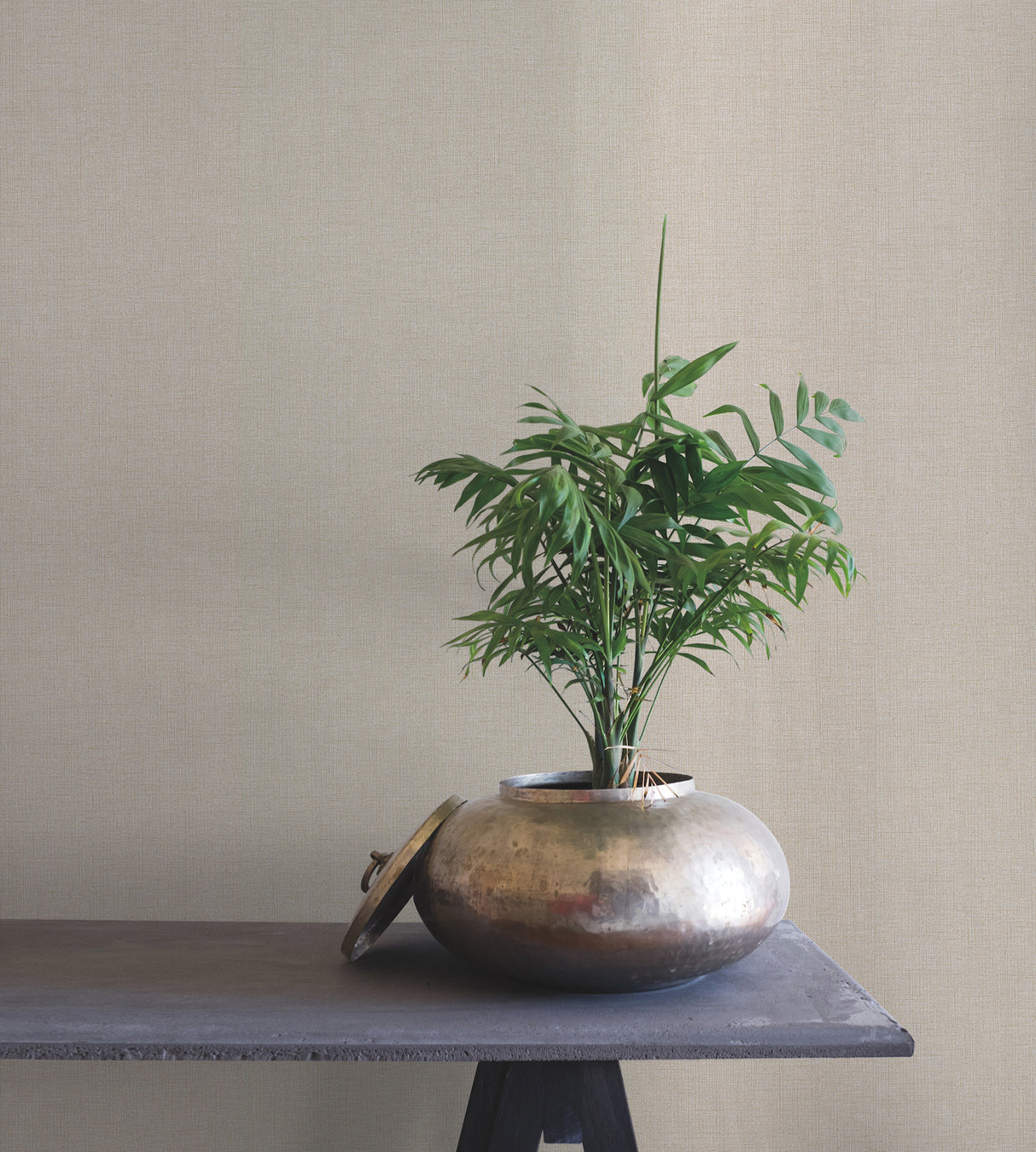 York RRD7637N Rugged Linen Powder Sand Wallpaper