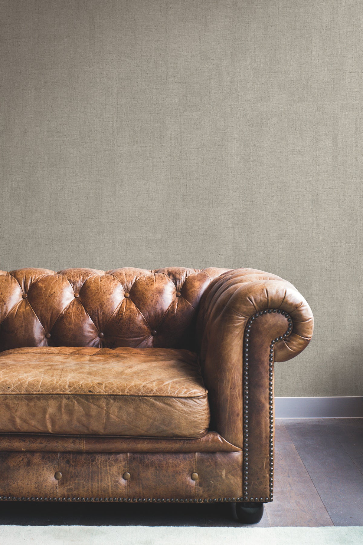 York RRD7638N Rugged Linen Jute Wallpaper