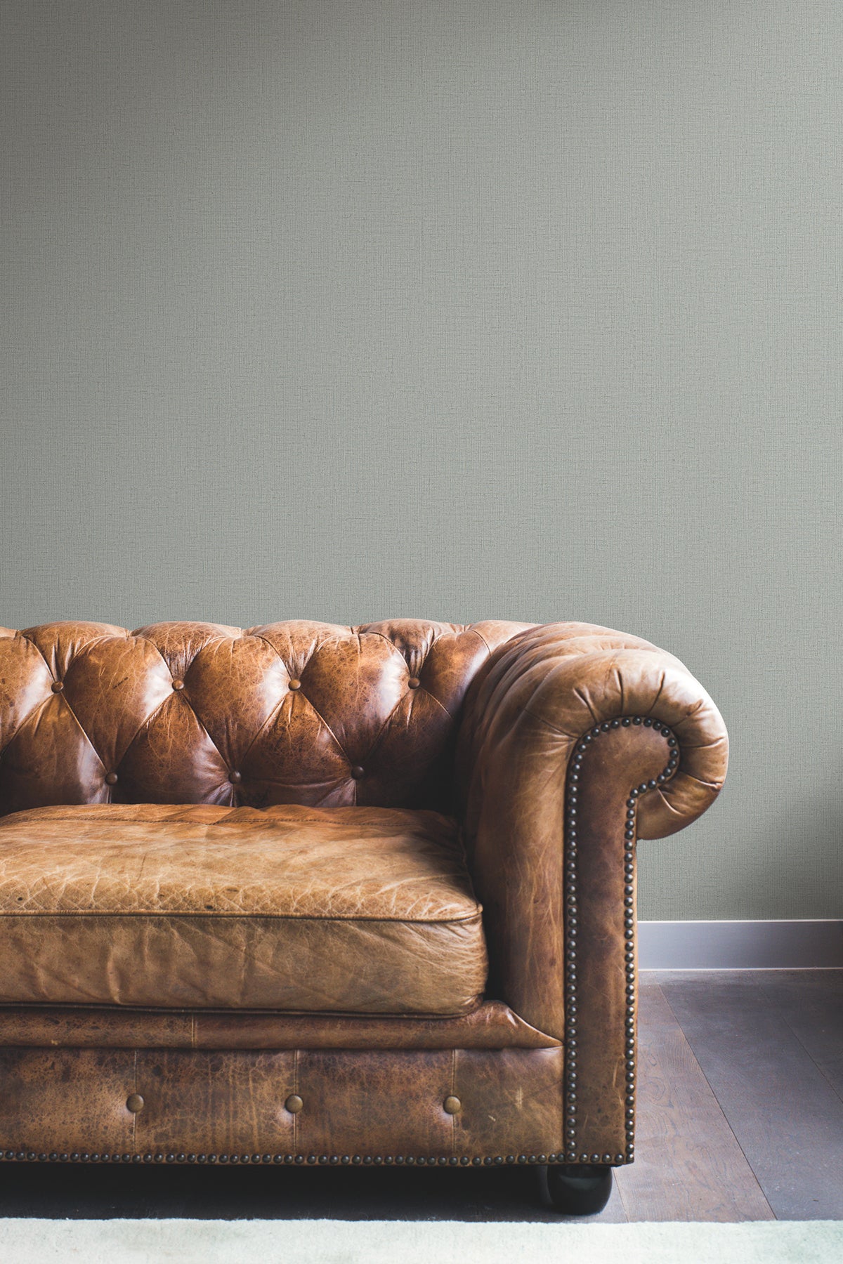 York RRD7639N Rugged Linen Dusk Wallpaper