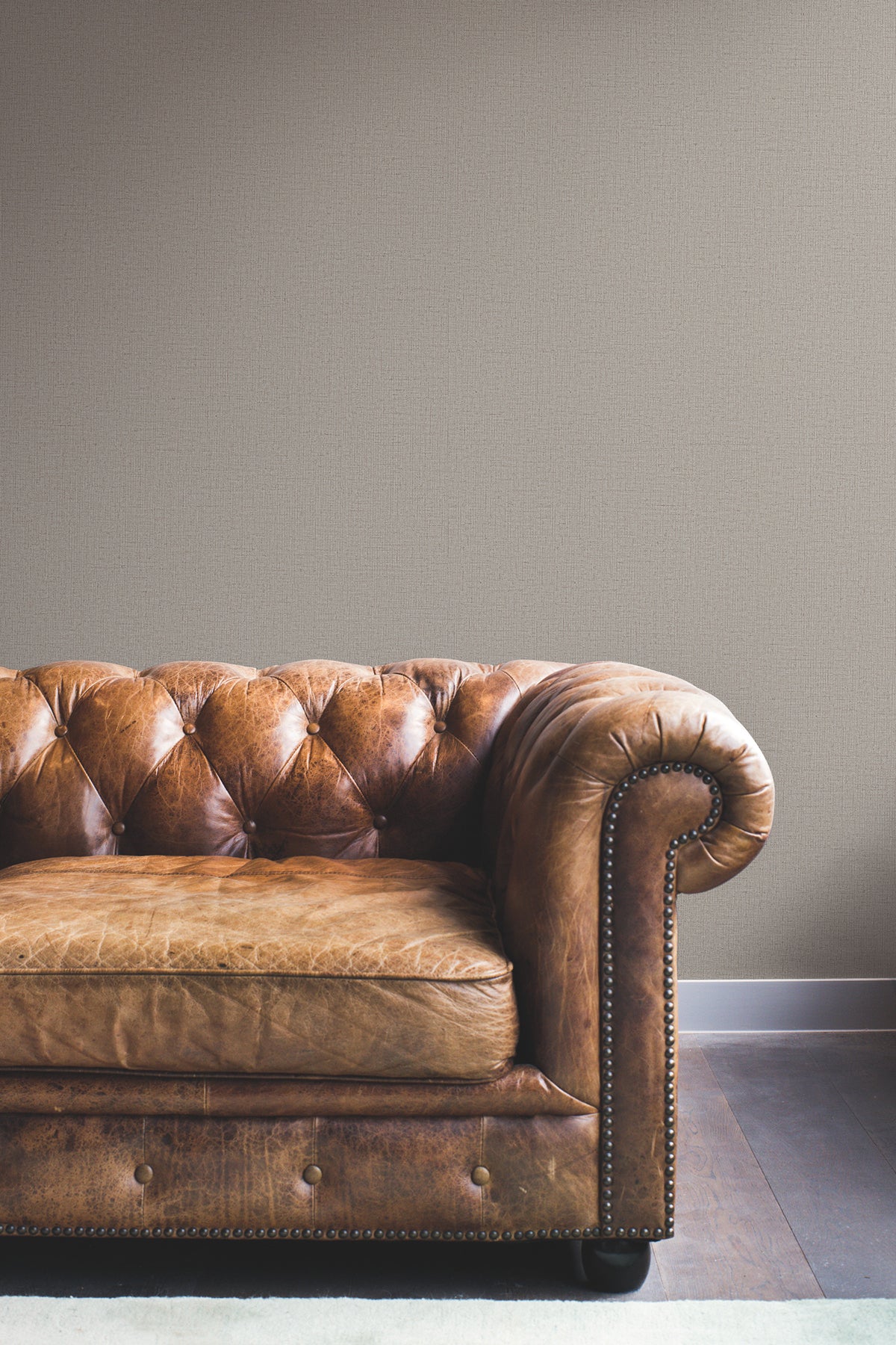 York RRD7641N Rugged Linen Sequoia Wallpaper