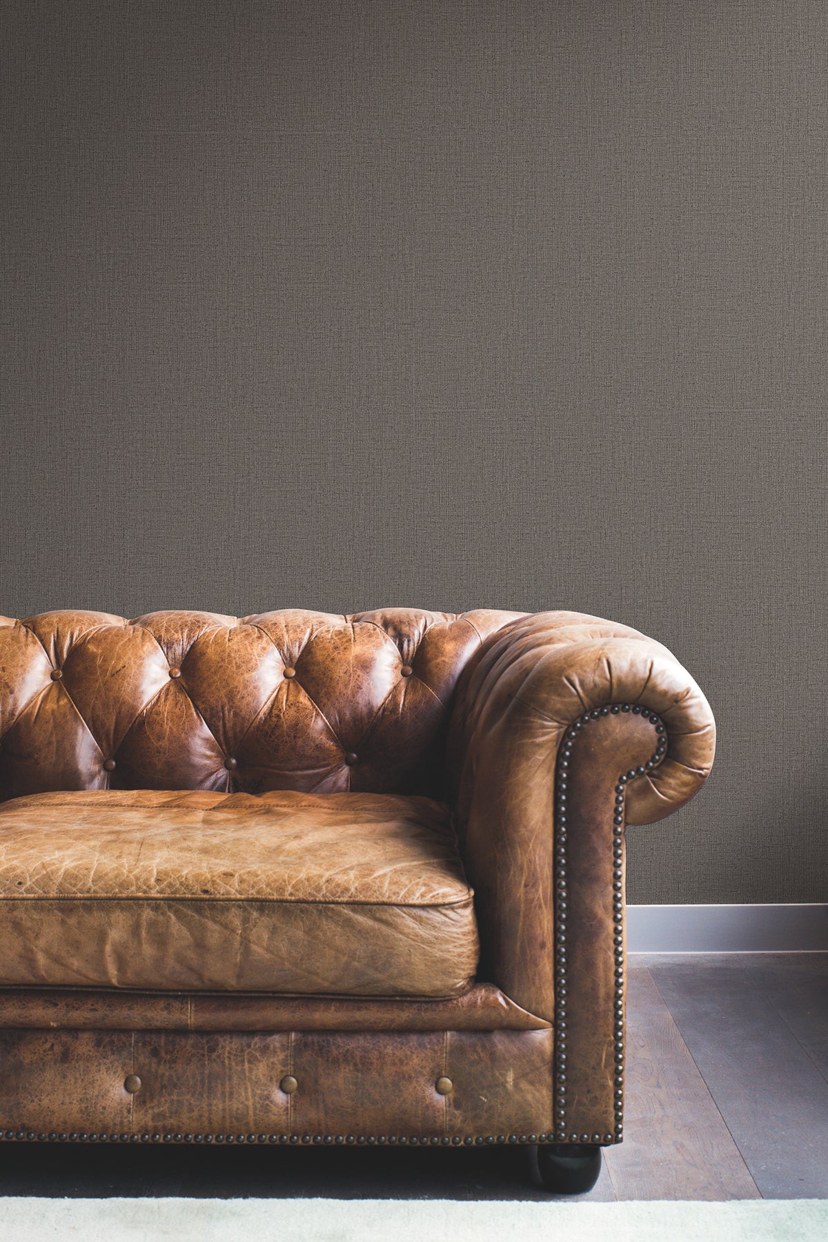 York RRD7642N Rugged Linen Tudor Wallpaper