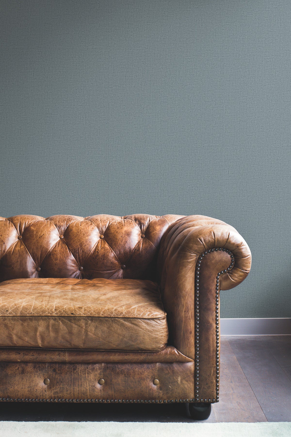 York RRD7643N Rugged Linen Juniper Wallpaper