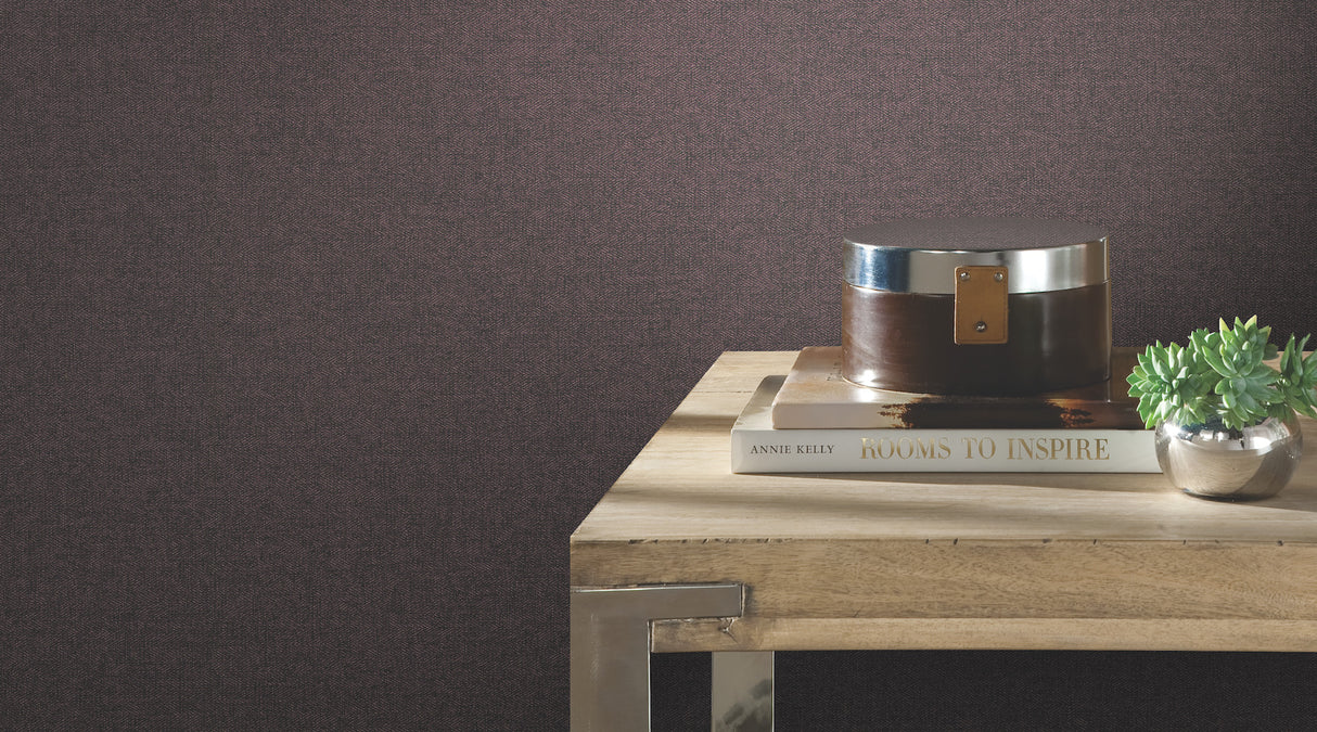 York RS1007N Blazer Burgundy Wallpaper