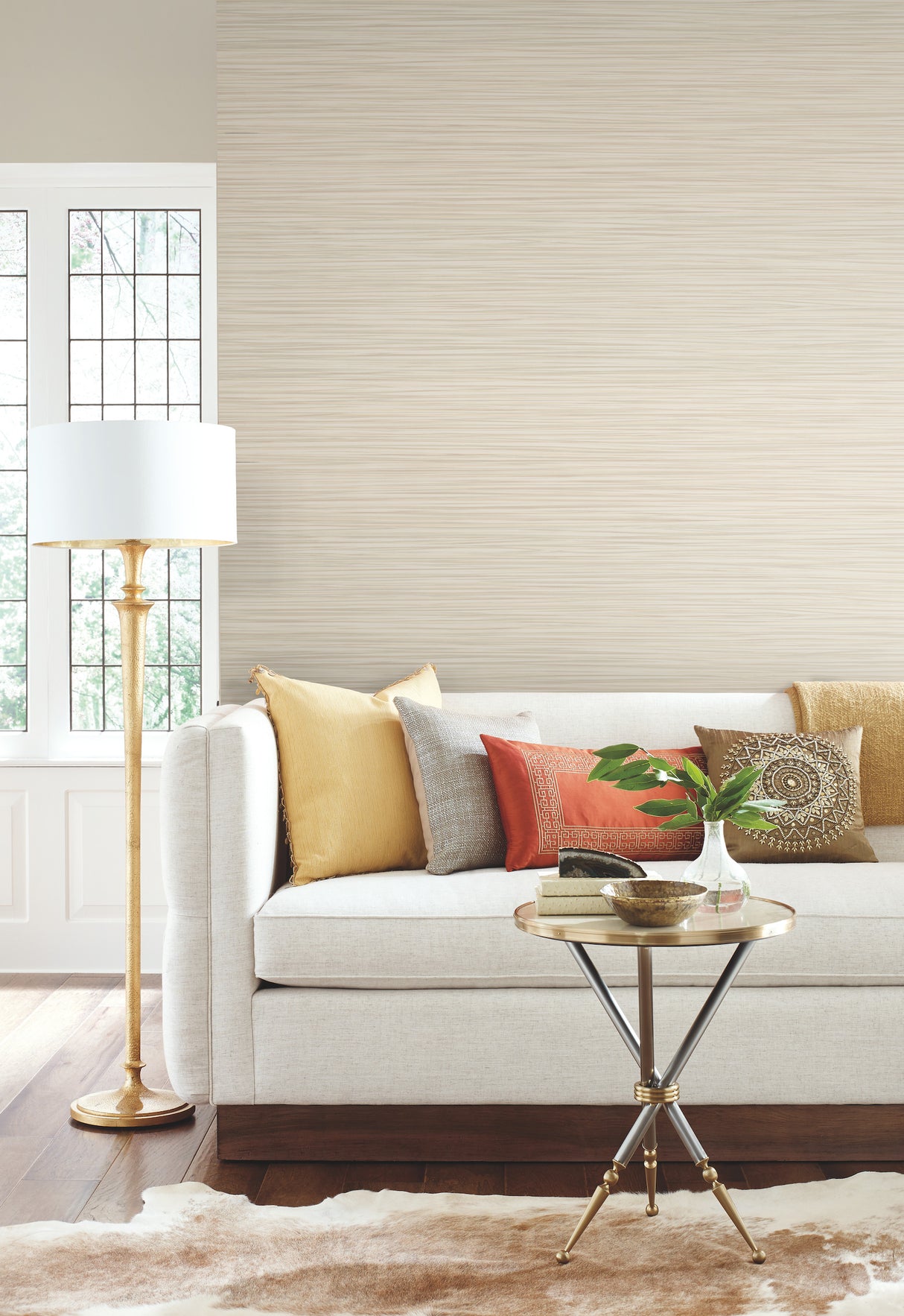 York RS1032N New Horizons Beige Wallpaper