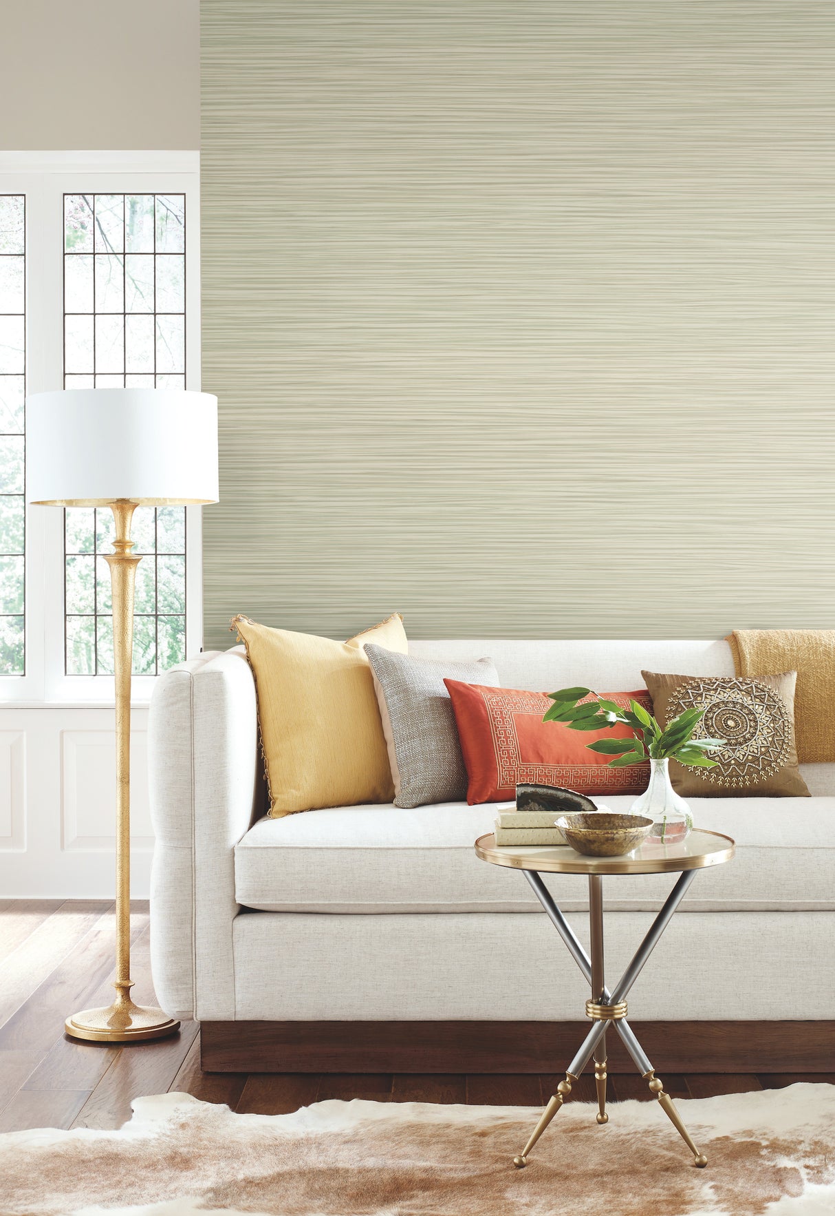 York RS1033N New Horizons Green Wallpaper