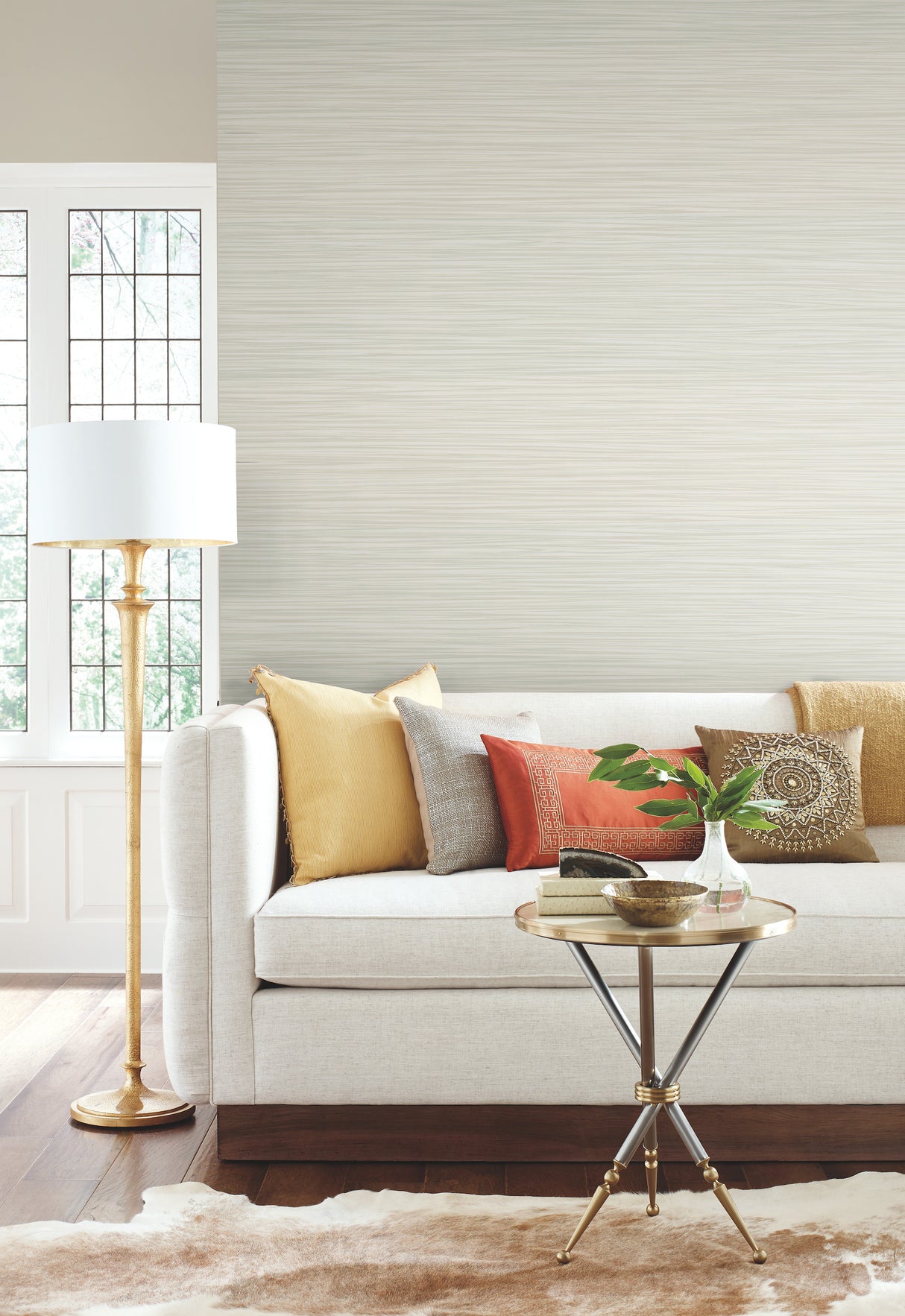 York RS1034N New Horizons Grey Wallpaper