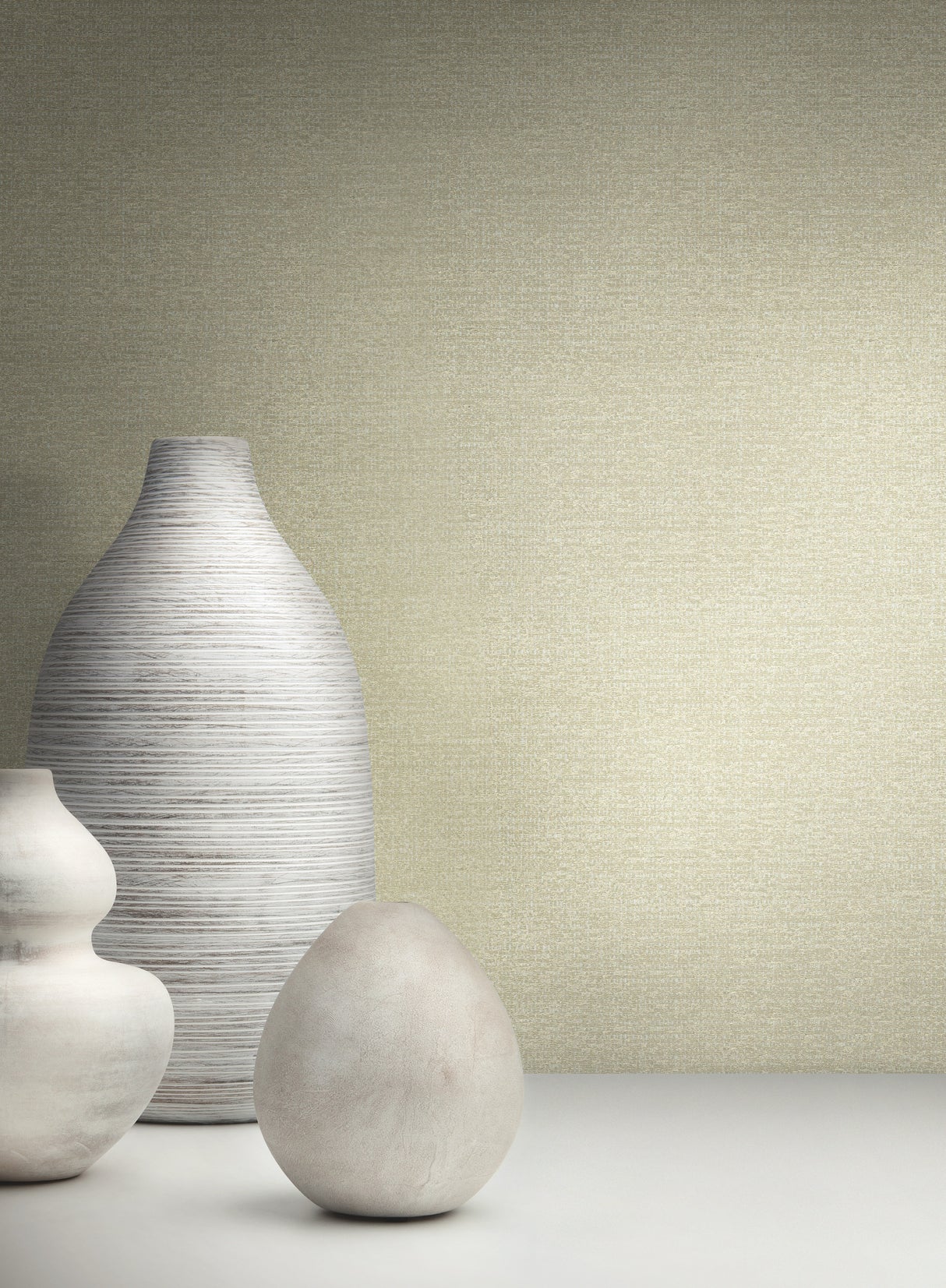 York RS1038N Panama Weave Beige Metallic Wallpaper