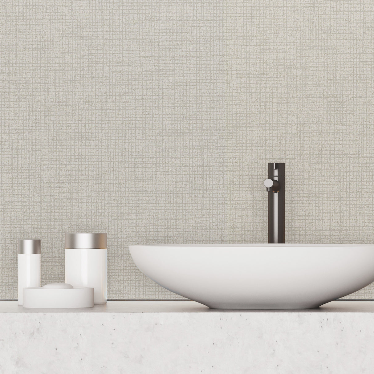 York RS1052N Randing Weave Cream Wallpaper