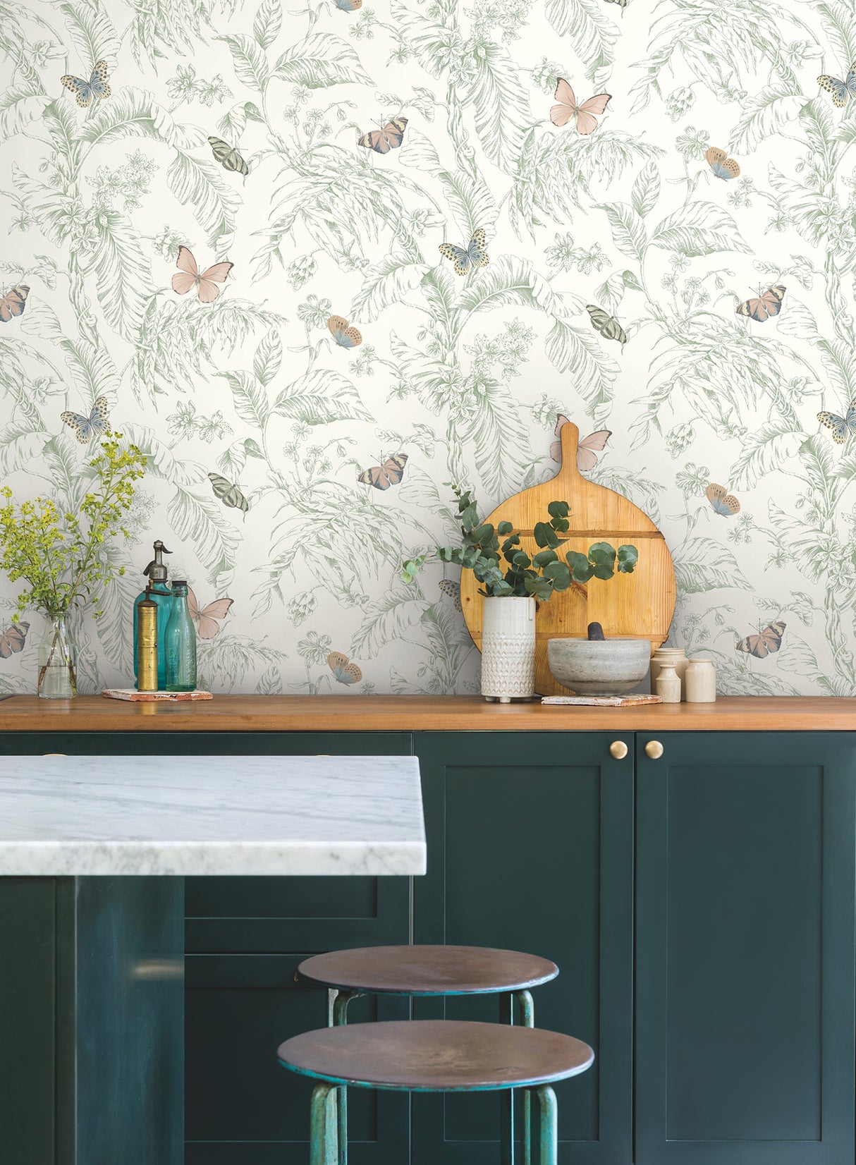 York RT7930 Papillon Blush Wallpaper