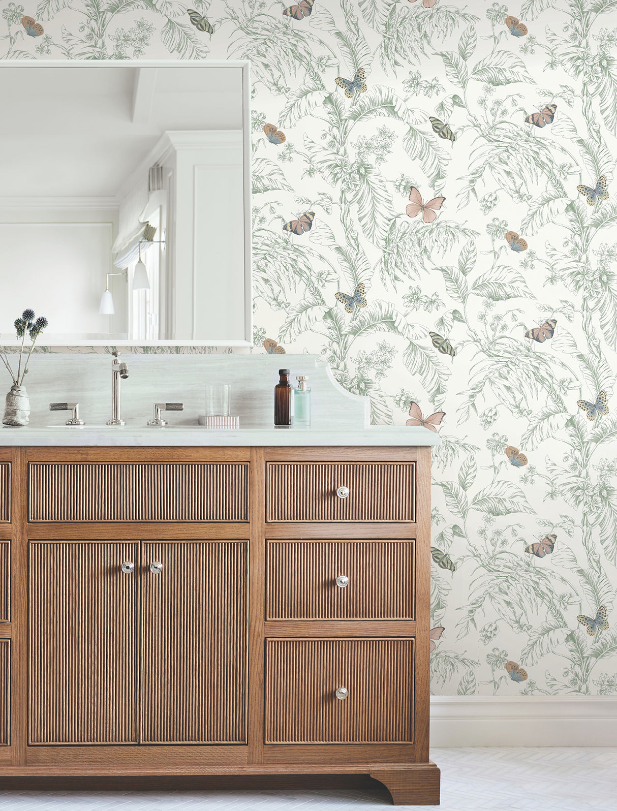 York RT7930 Papillon Blush Wallpaper