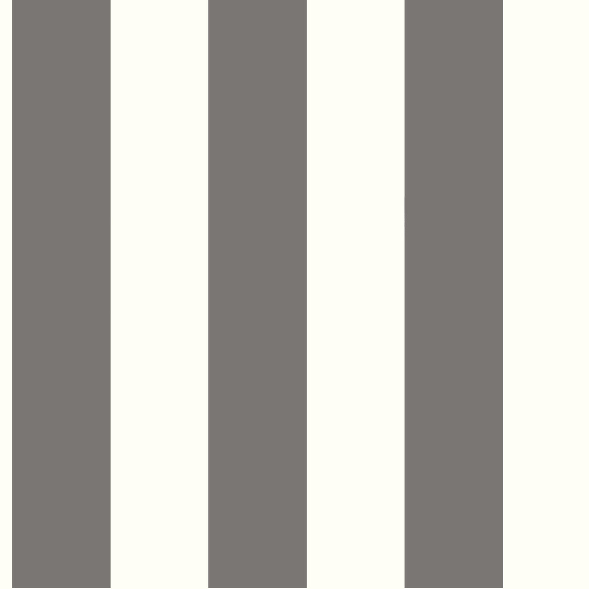 York SA9175 Grey & White 3-in Stripe Wallpaper