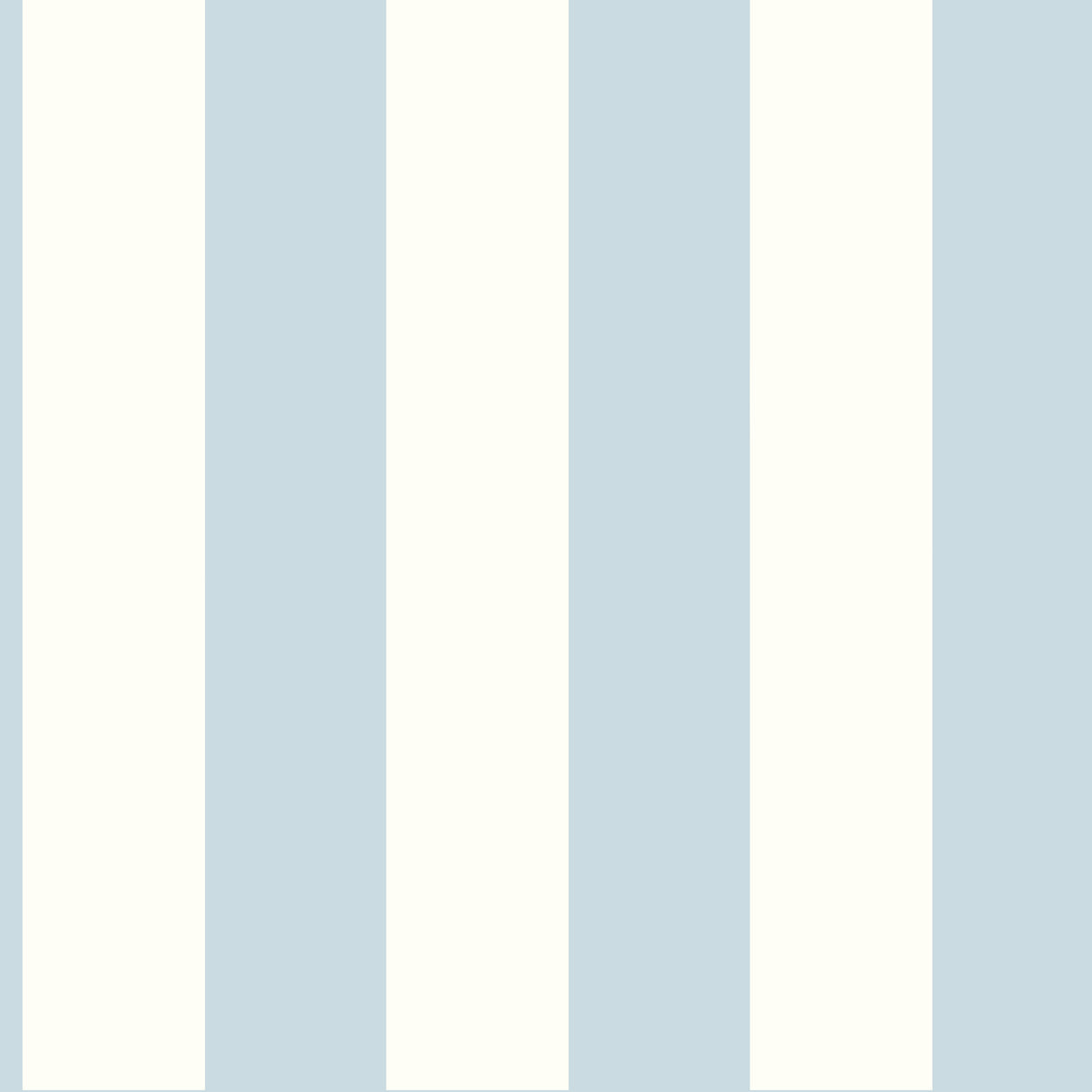 York SA9176 3" Stripe Blue & White Wallpaper