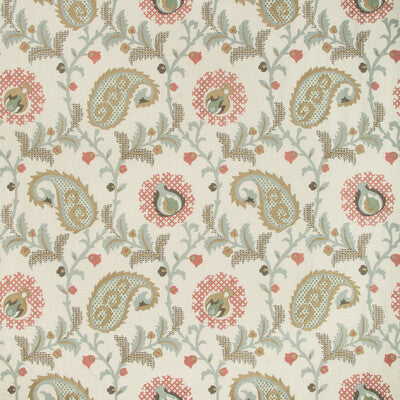 KRAVET DESIGN SAUDADE.1711.0 SAUDADE PAISLEY PARADISO Fabric - Eade's Wallpaper
