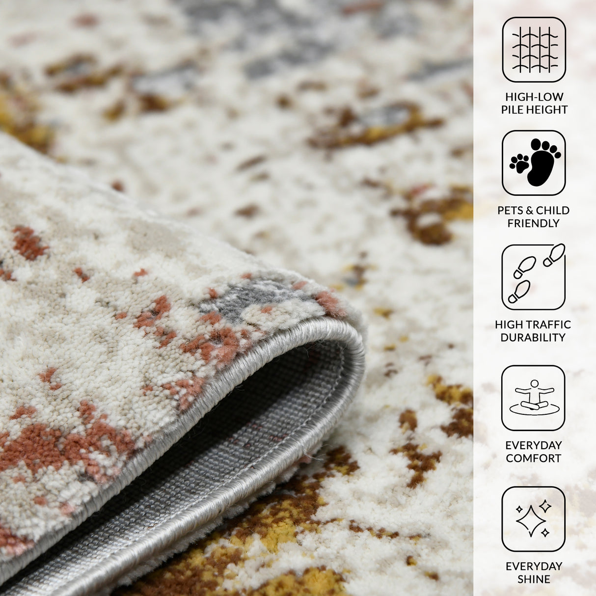 Amer Rugs SAV-3 Savannah Contemporary /Ivory Area Rug