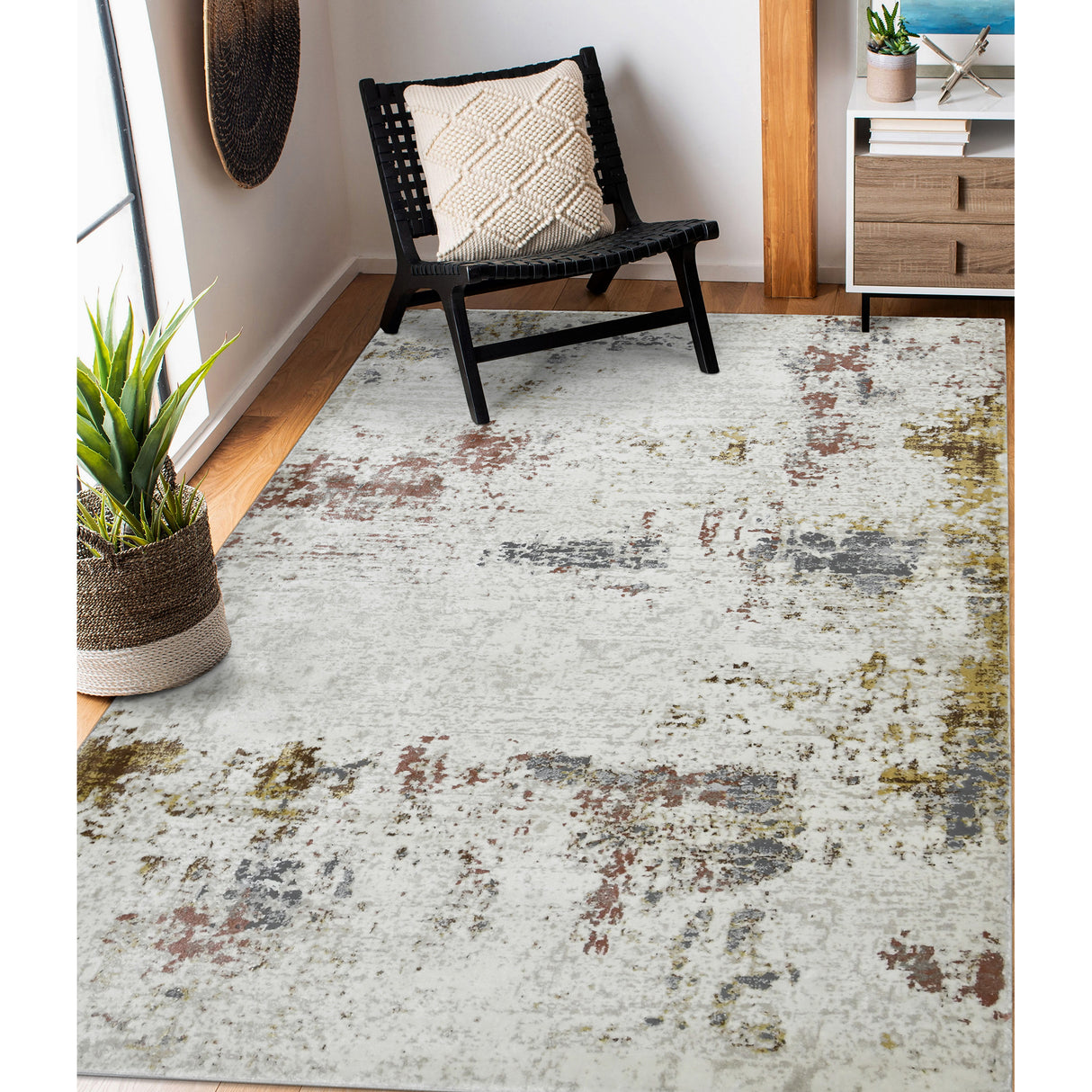 Amer Rugs SAV-3 Savannah Contemporary /Ivory Area Rug