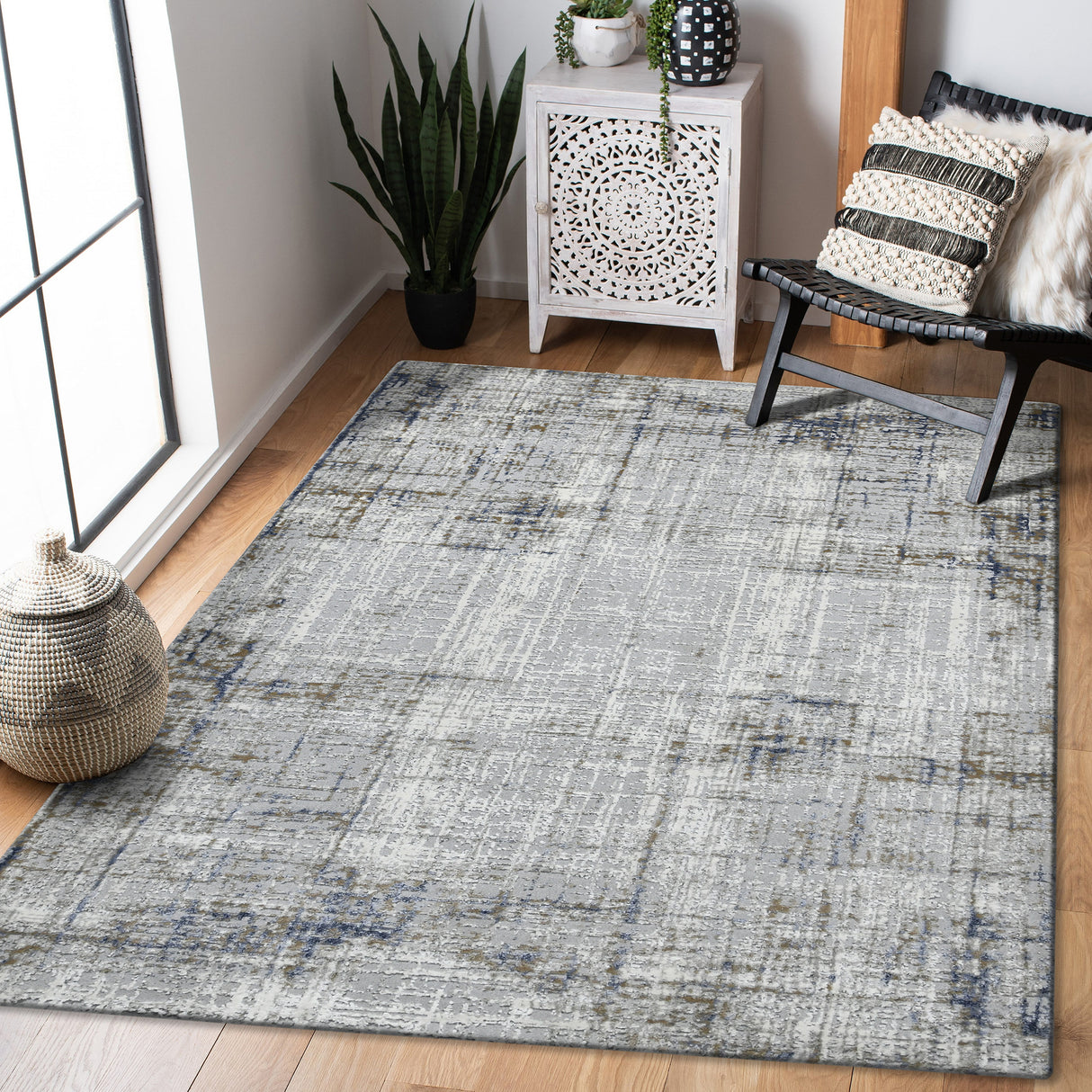 Amer Rugs SAV-4 Savannah Contemporary /Gold Area Rug