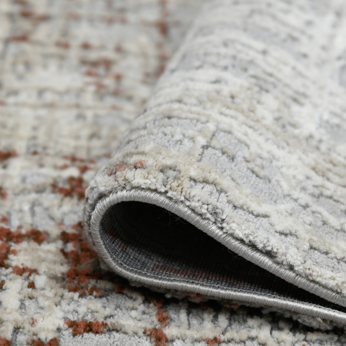 Amer Rugs SAV-6 Savannah Contemporary /Red Runner Rug, 2'8" X 10' Area Rug