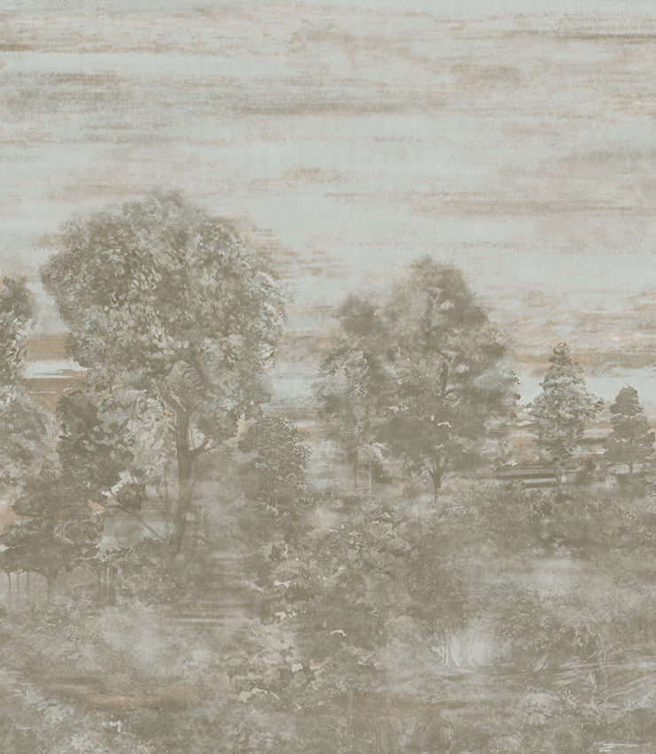 Armani SHAKESPEARE MURAL - 3 PANEL SET 9931 in Brown Mural