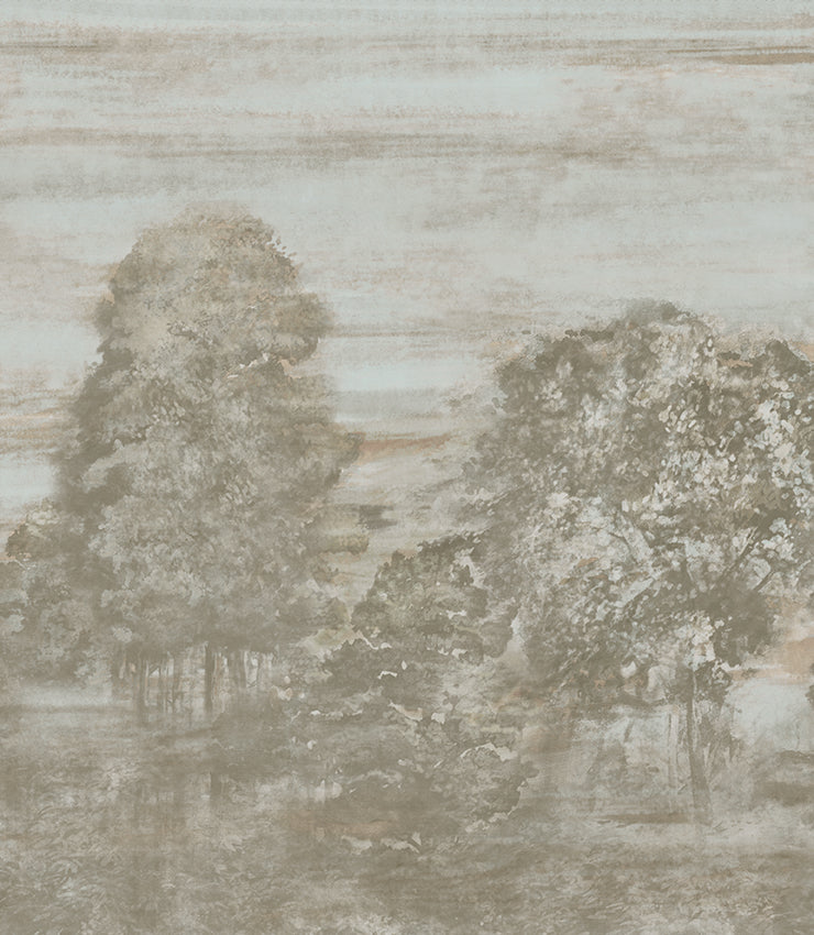 Armani SHAKESPEARE MURAL - 3 PANEL SET 9932 in Brown Mural