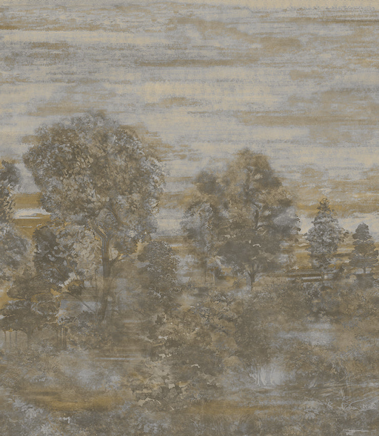 Armani SHAKESPEARE MURAL - 3 PANEL SET 9934 in Grey Mural