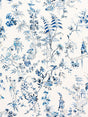 Scalamandre SC 000116552 CHINA BLUE NANJING Fabric - Eade's Wallpaper