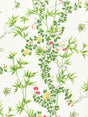 Scalamandre SC 000116608 SPRING JARDIN DE CHINE PRINT Fabric - Eade's Wallpaper