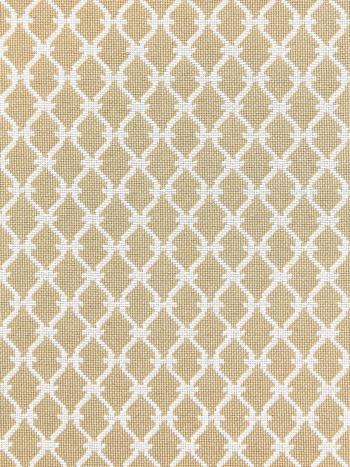 Scalamandre SC 000127009 SAND TRELLIS WEAVE Fabric - Eade's Wallpaper