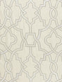 Scalamandre SC 000127073 ALABASTER DAMASCUS EMBROIDERY Fabric - Eade's Wallpaper