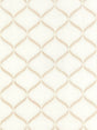 Scalamandre SC 000127074 BISQUE RONDURE EMBROIDERY Fabric - Eade's Wallpaper