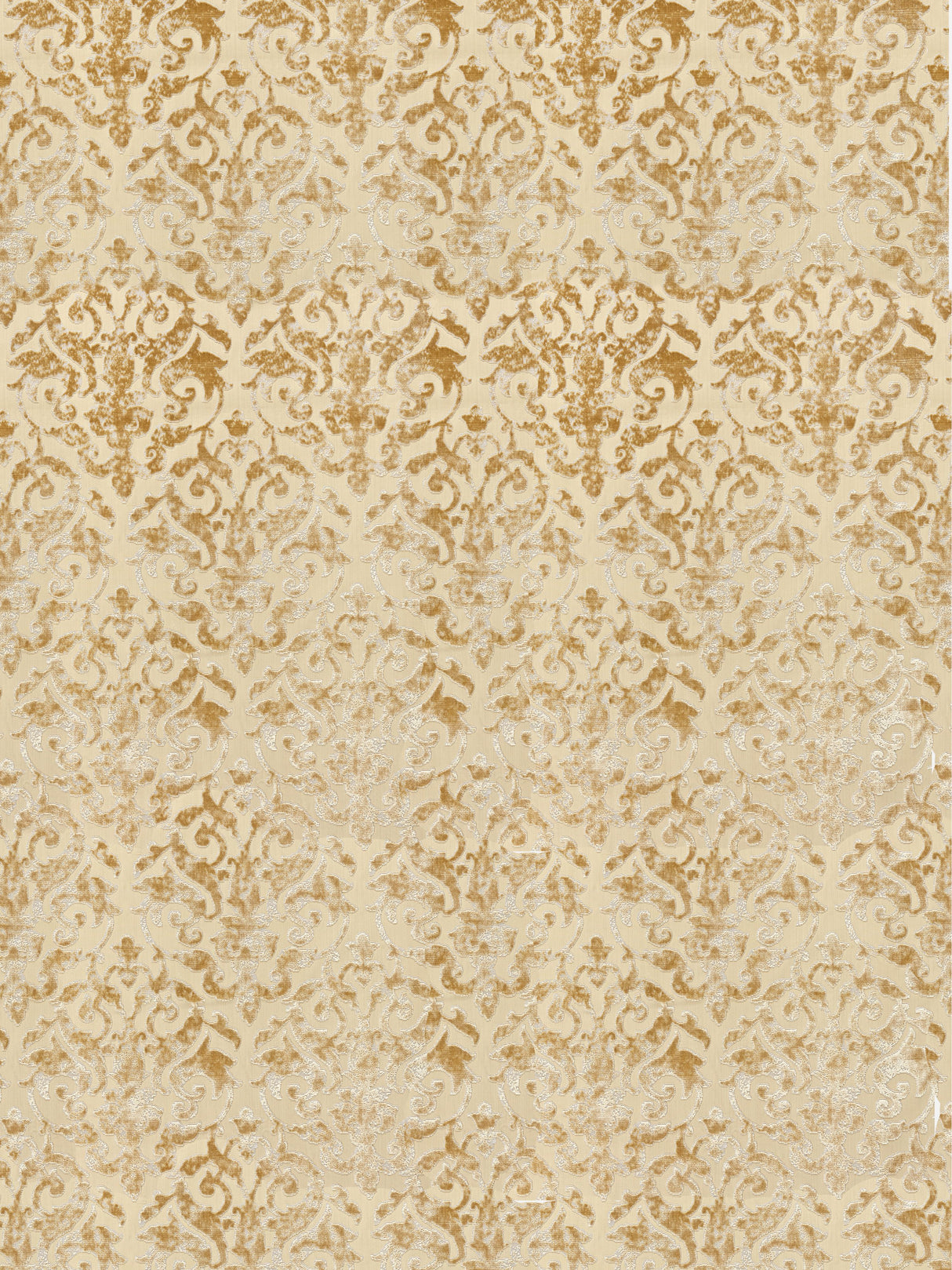 Scalamandre SC 000127078 CHAMPAGNE VENEZIA SILK VELVET Fabric - Eade's Wallpaper