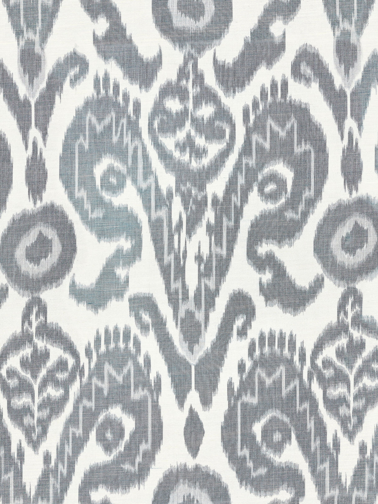 Scalamandre SC 000127097 INDIGO BUKHARA SILK IKAT Fabric - Eade's Wallpaper