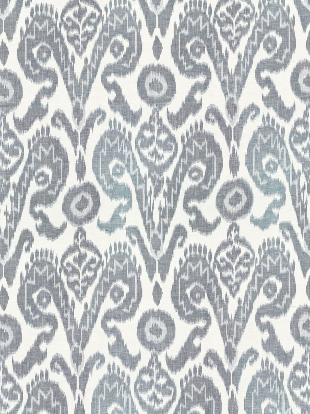 Scalamandre SC 000127097 INDIGO BUKHARA SILK IKAT Fabric - Eade's Wallpaper