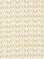 Scalamandre SC 000127103 STRAW CHEVRON EMBROIDERY Fabric - Eade's Wallpaper