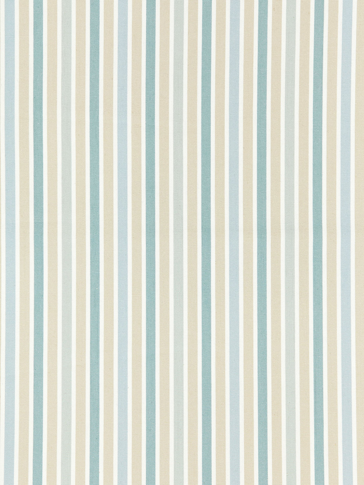Scalamandre SC 000127114 SEAGLASS LEEDS COTTON STRIPE Fabric - Eade's Wallpaper