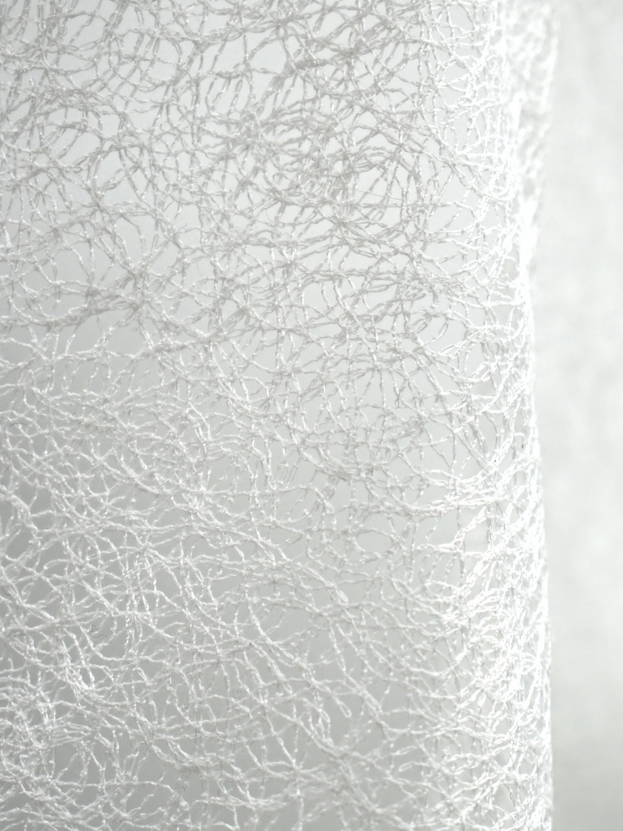 Scalamandre SC 000127146 SNOW MODERN LACE Fabric - Eade's Wallpaper