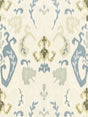 Scalamandre SC 000127172 CLOUD MANDALAY IKAT EMBROIDERY Fabric - Eade's Wallpaper