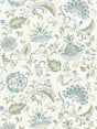 Scalamandre SC 000127173 SUMMER SAGE DELPHINE EMBROIDERY Fabric - Eade's Wallpaper