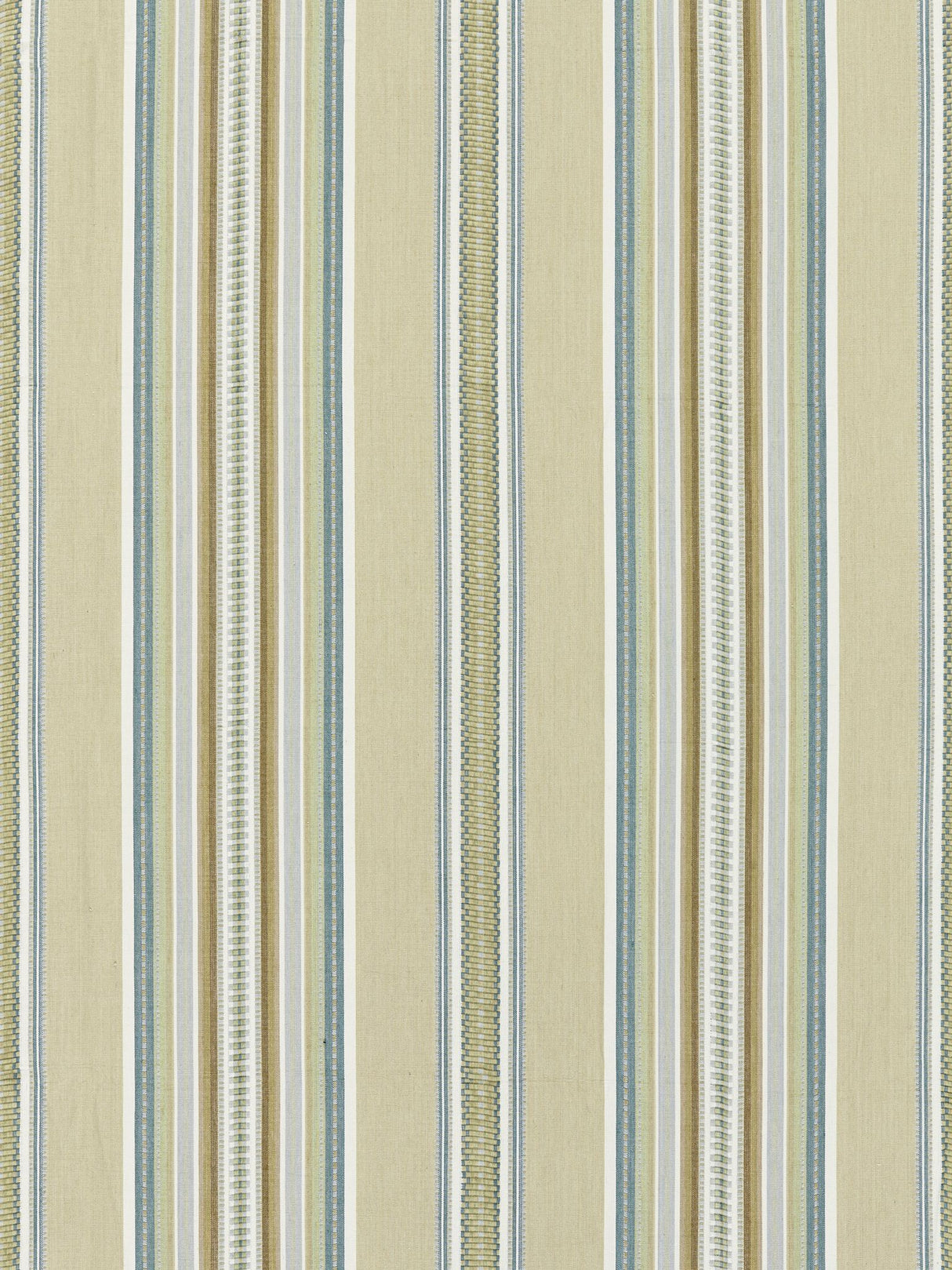 Scalamandre SC 000127180 PRAIRIE CYRUS COTTON STRIPE Fabric - Eade's Wallpaper