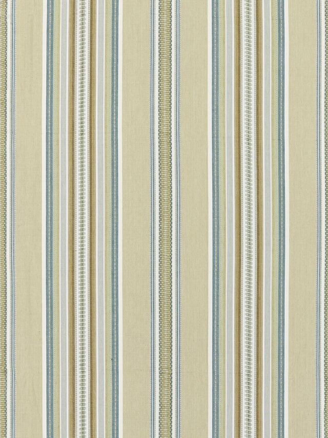 Scalamandre SC 000127180 PRAIRIE CYRUS COTTON STRIPE Fabric - Eade's Wallpaper