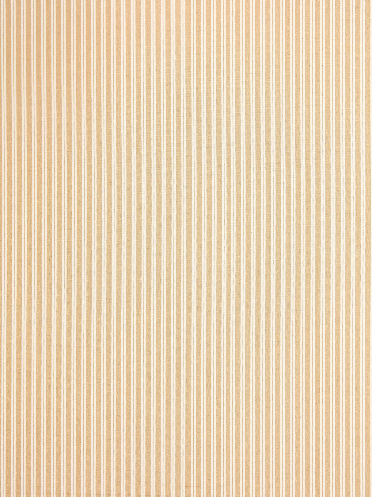 Scalamandre SC 000136395 BISCUIT KENT STRIPE Fabric - Eade's Wallpaper